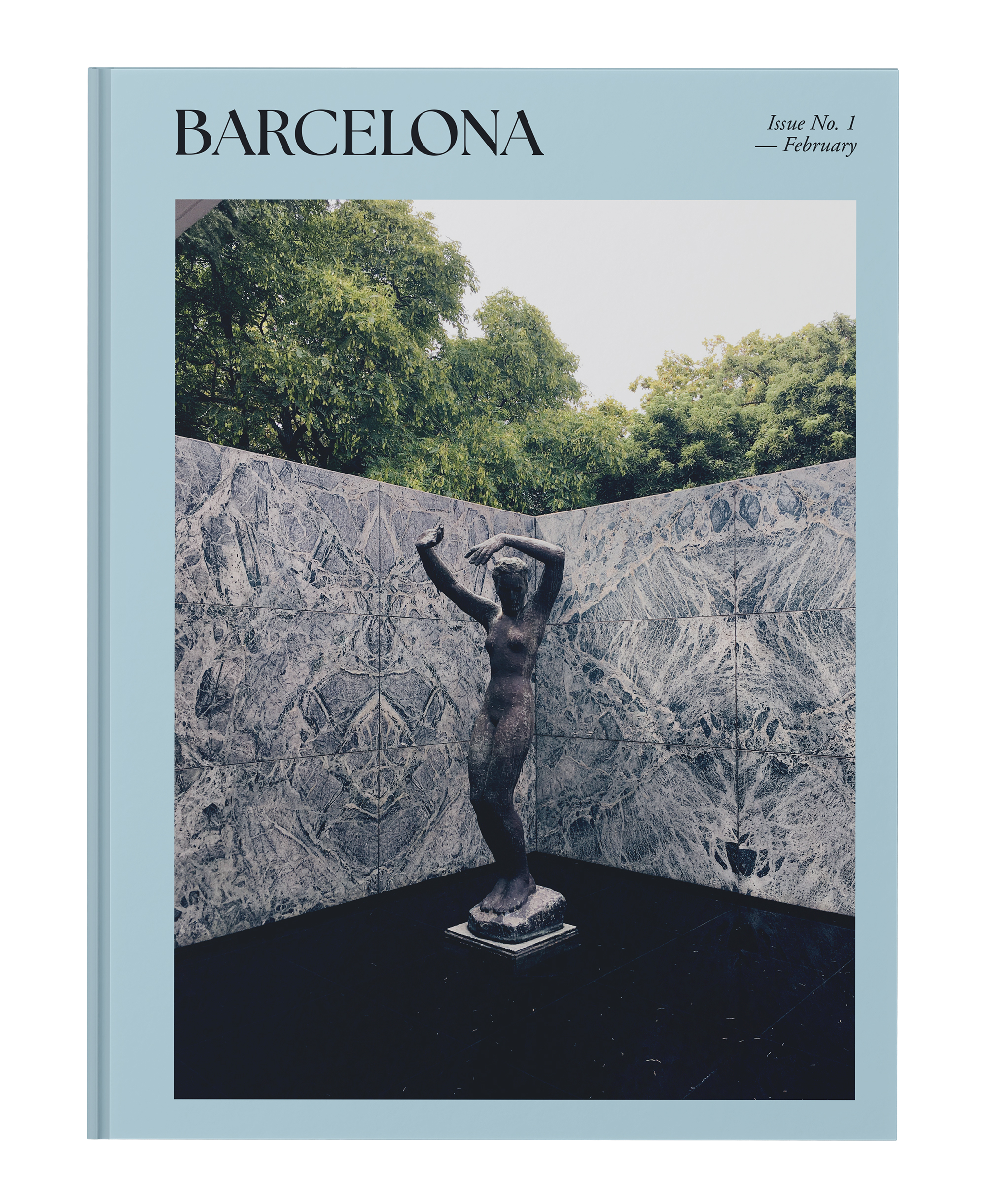 vormgeving van boek over Barcelona